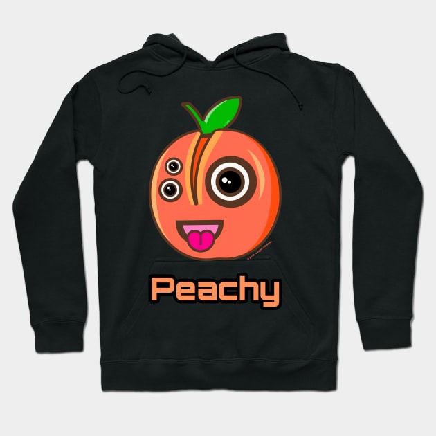 Peachy Hoodie by LaughingGremlin